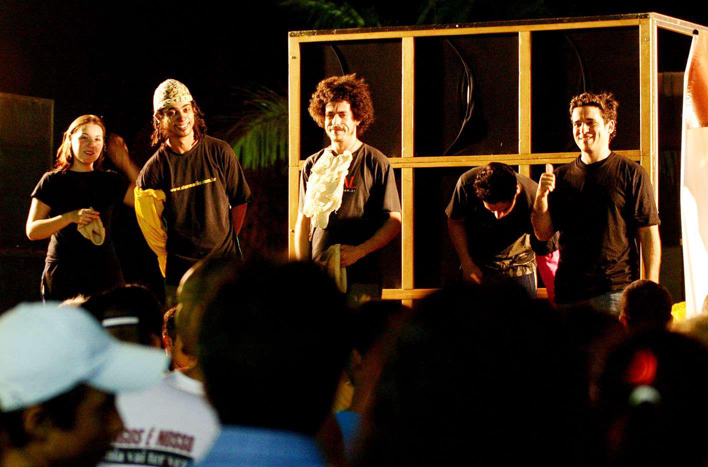 Caixa Mágica Protótipo – Primeira formação do elenco do Theatro Fúria nos anos 2000