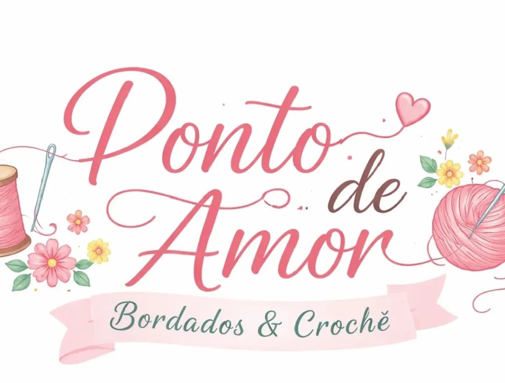 Ponto de amor bordado